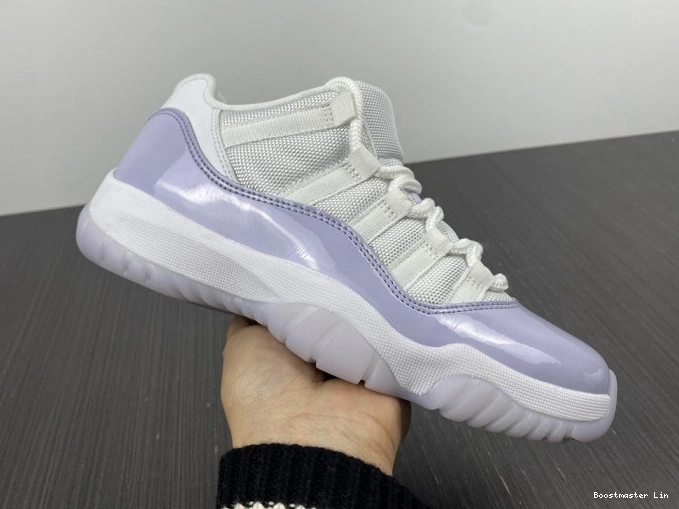 Bmlin shoes Pure AH7860-101 Violet WMNS Low 11 Air Jordan 0725